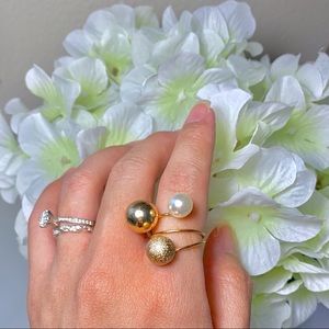 Pearl Ball Ring